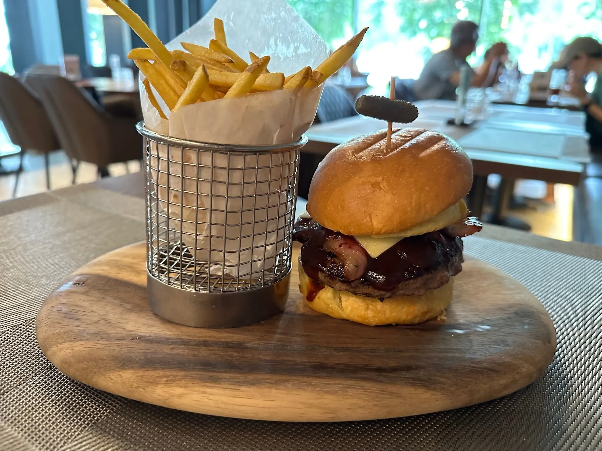 BBQ Burger at St. Marc Bistro & Bar