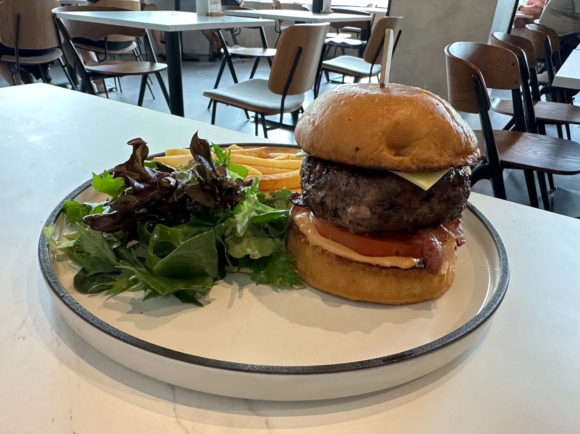 Beef Burger at Musette