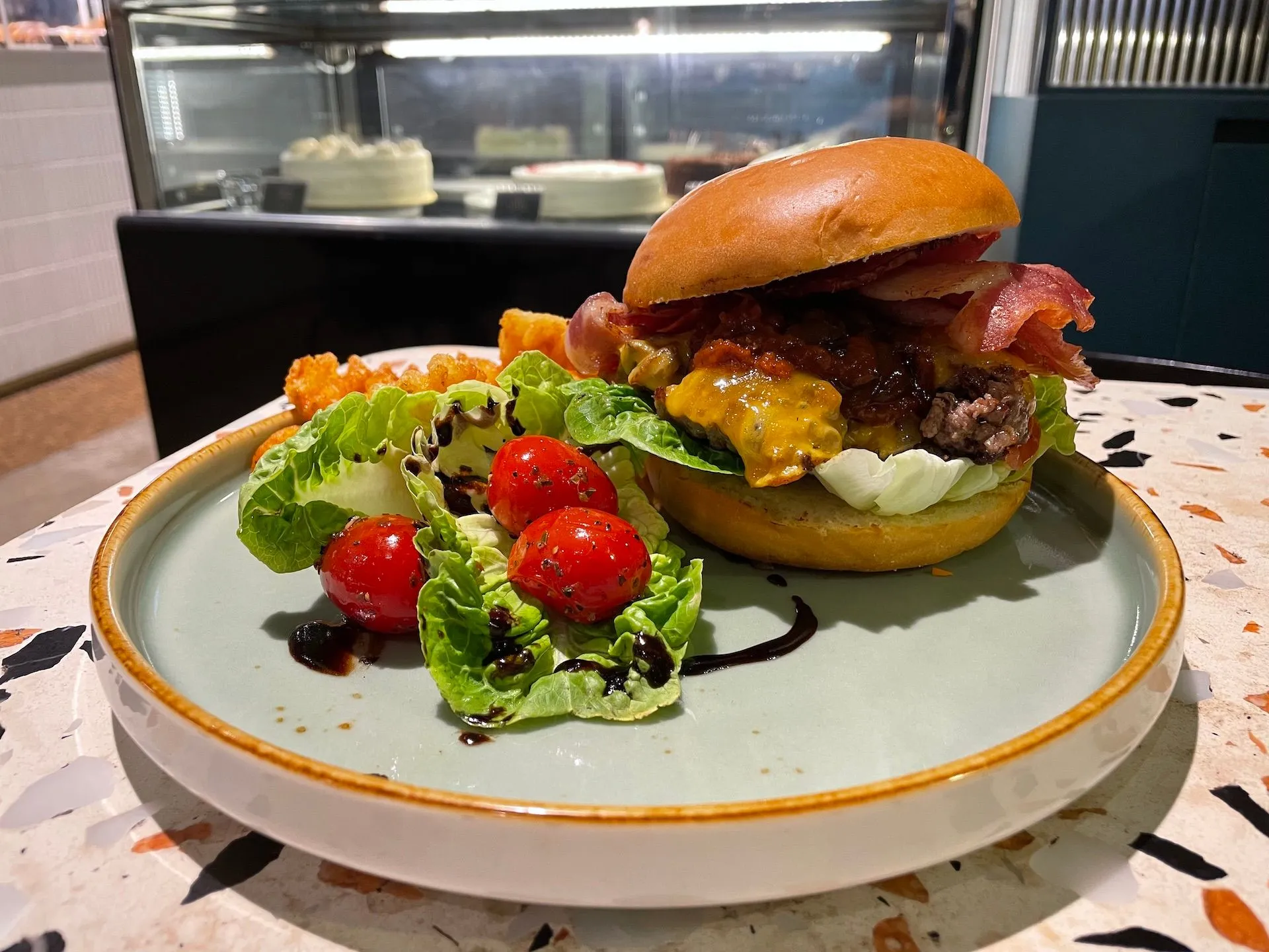 Beef Burger at PRAIRIE by Craftsmen