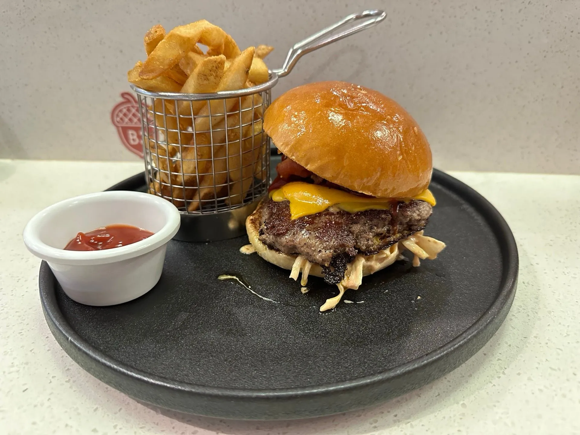 Fourth of July Cheeseburger at Alice Boulangerie⁣