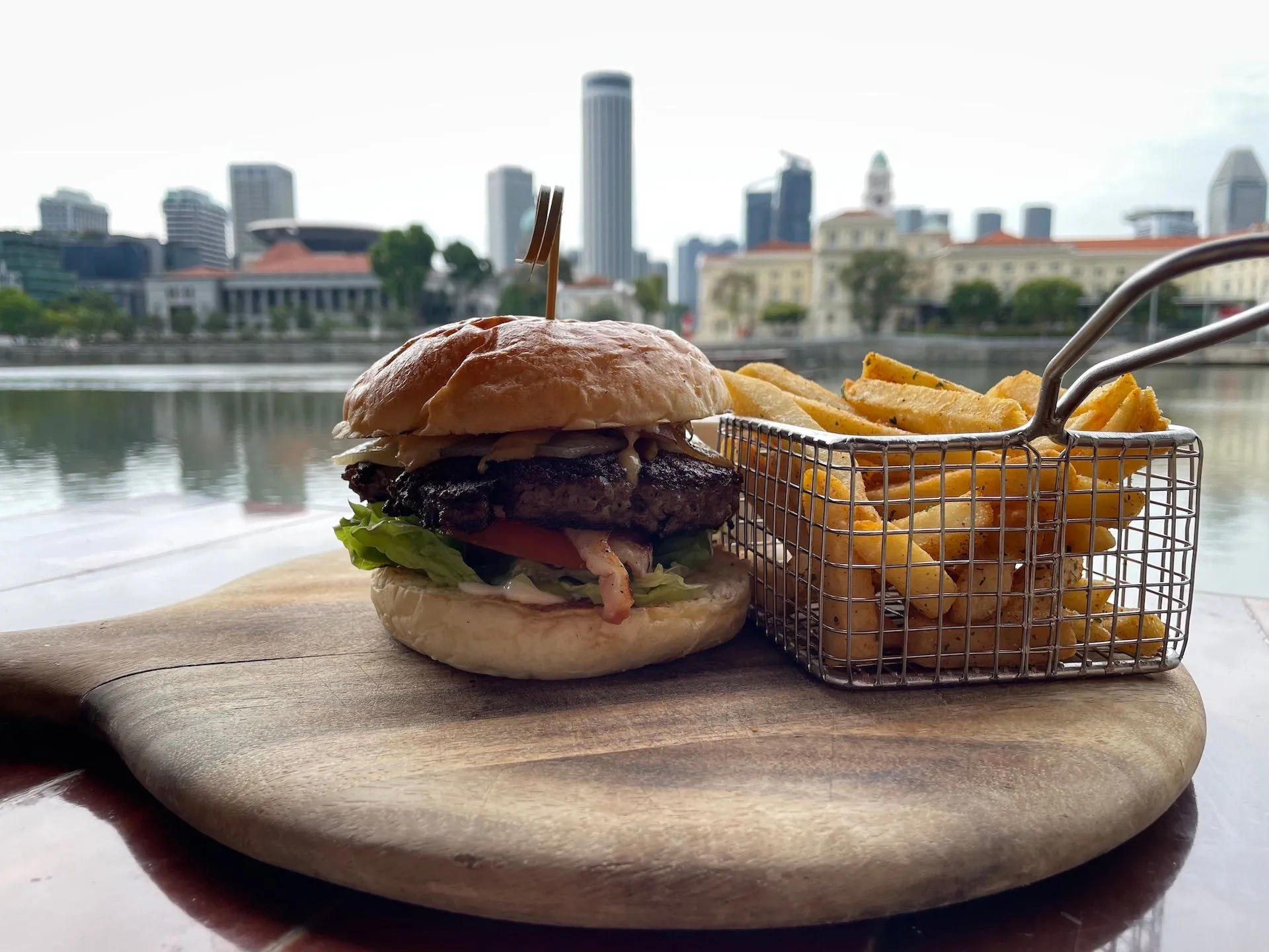 Dallas Wagyu Burger at Dallas Bar