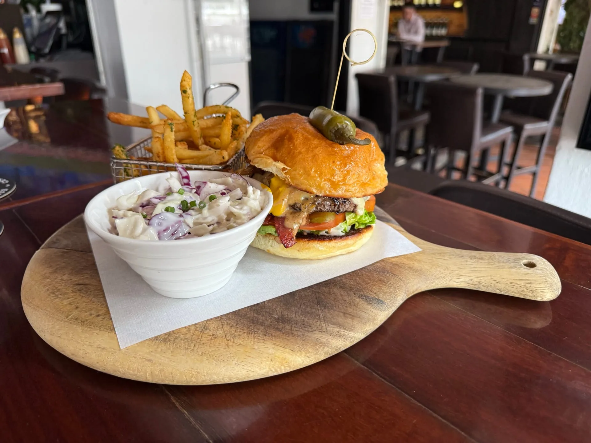 Dallas Wagyu Burger at Dallas Restaurant and Bar
