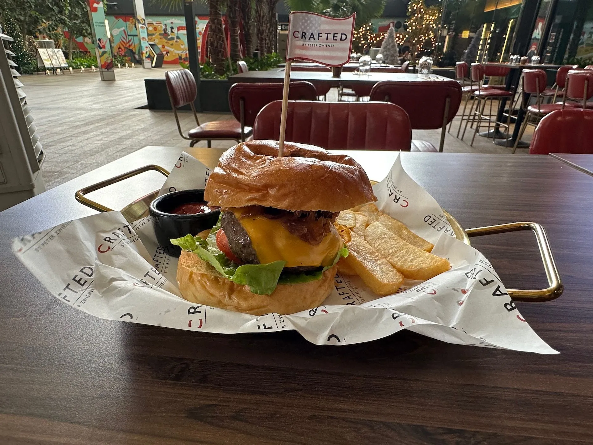 Deja Moo Burger at Crafted