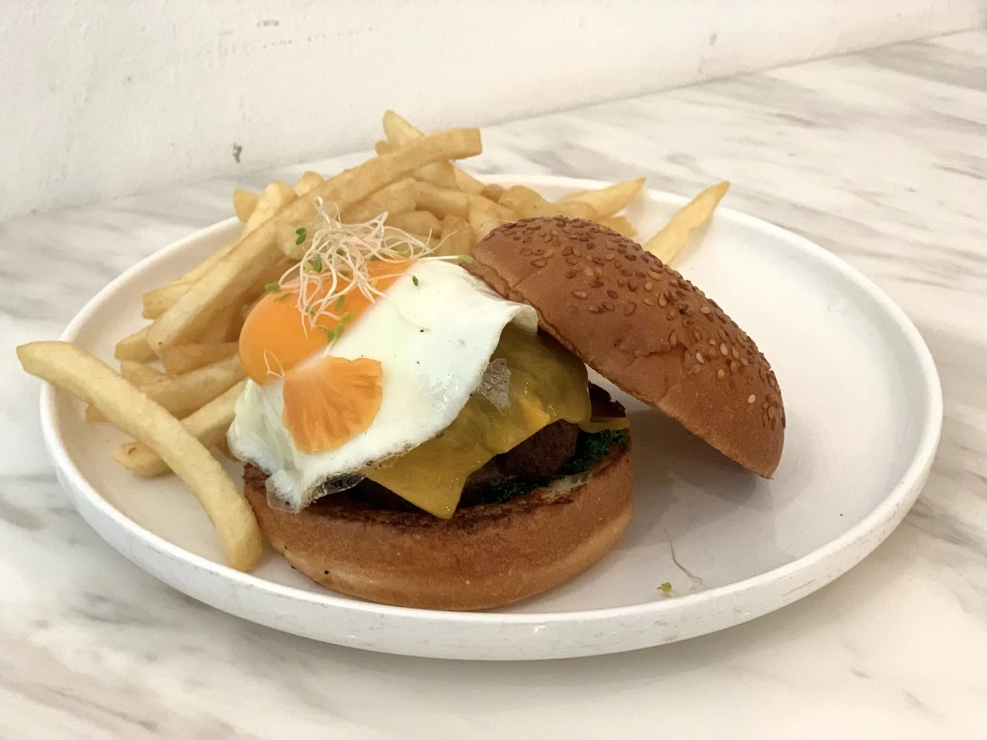 Homemade Beef Burger at Botany