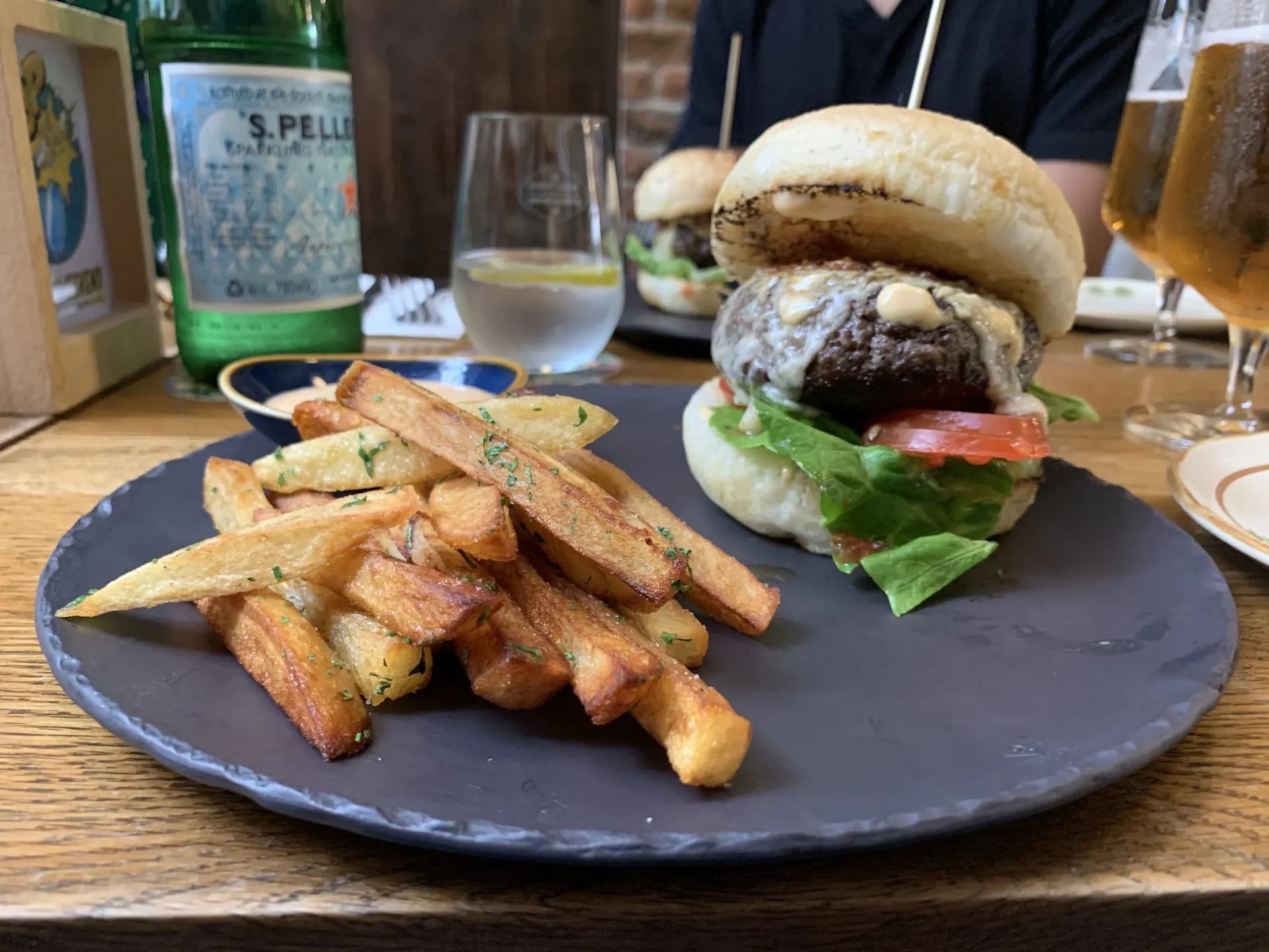 The Husband’s Favorite Beef Burger at The Butcher's Wife