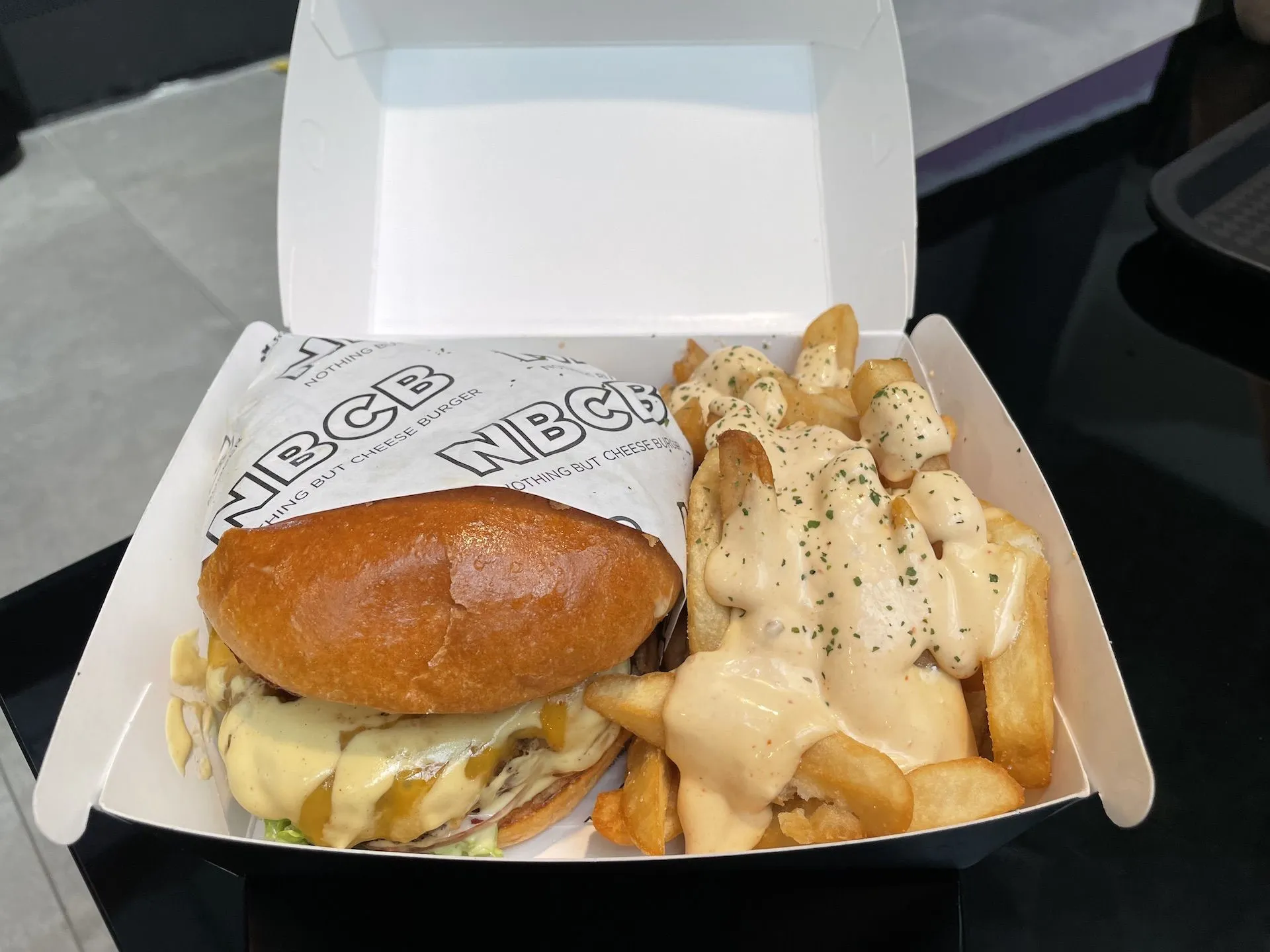 Double Cheeseburger at Nothing But Cheeseburger