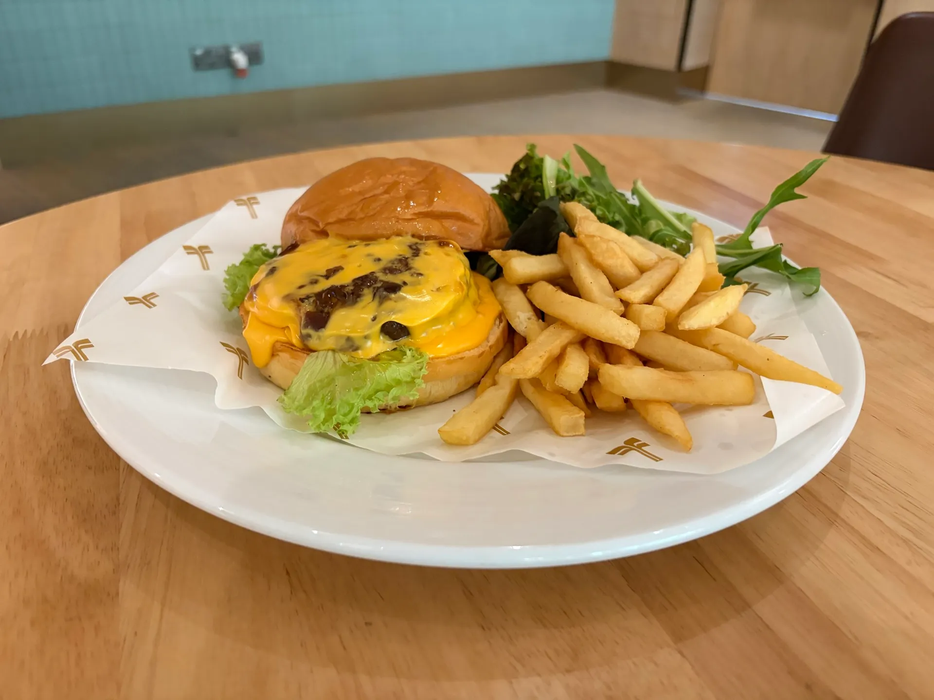 Signature Waterfall Prime Beef Burger at Furama RiverFront