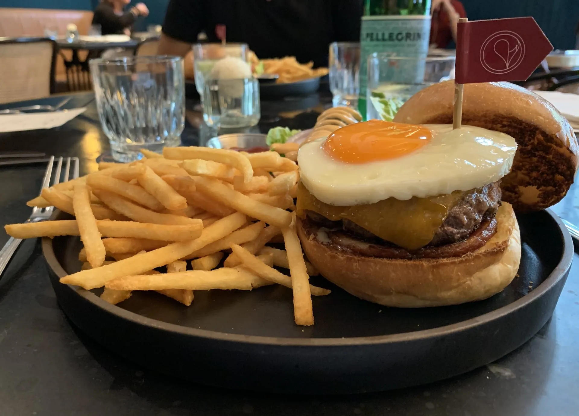The Black Swan Burger at Black Swan