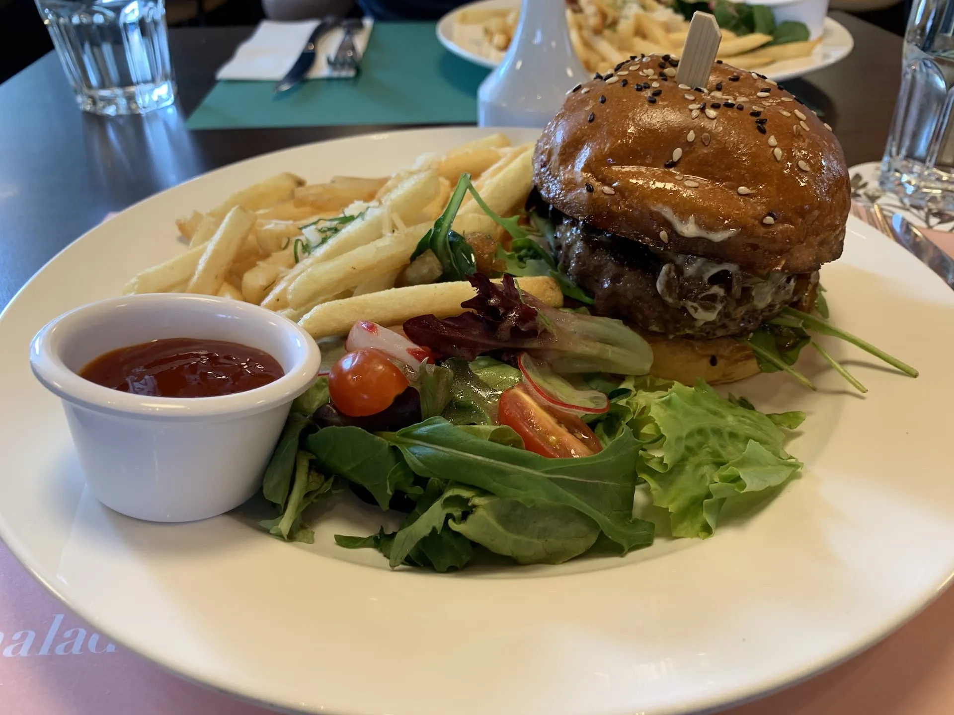 Truffle Beef Burger at The Marmalade Pantry