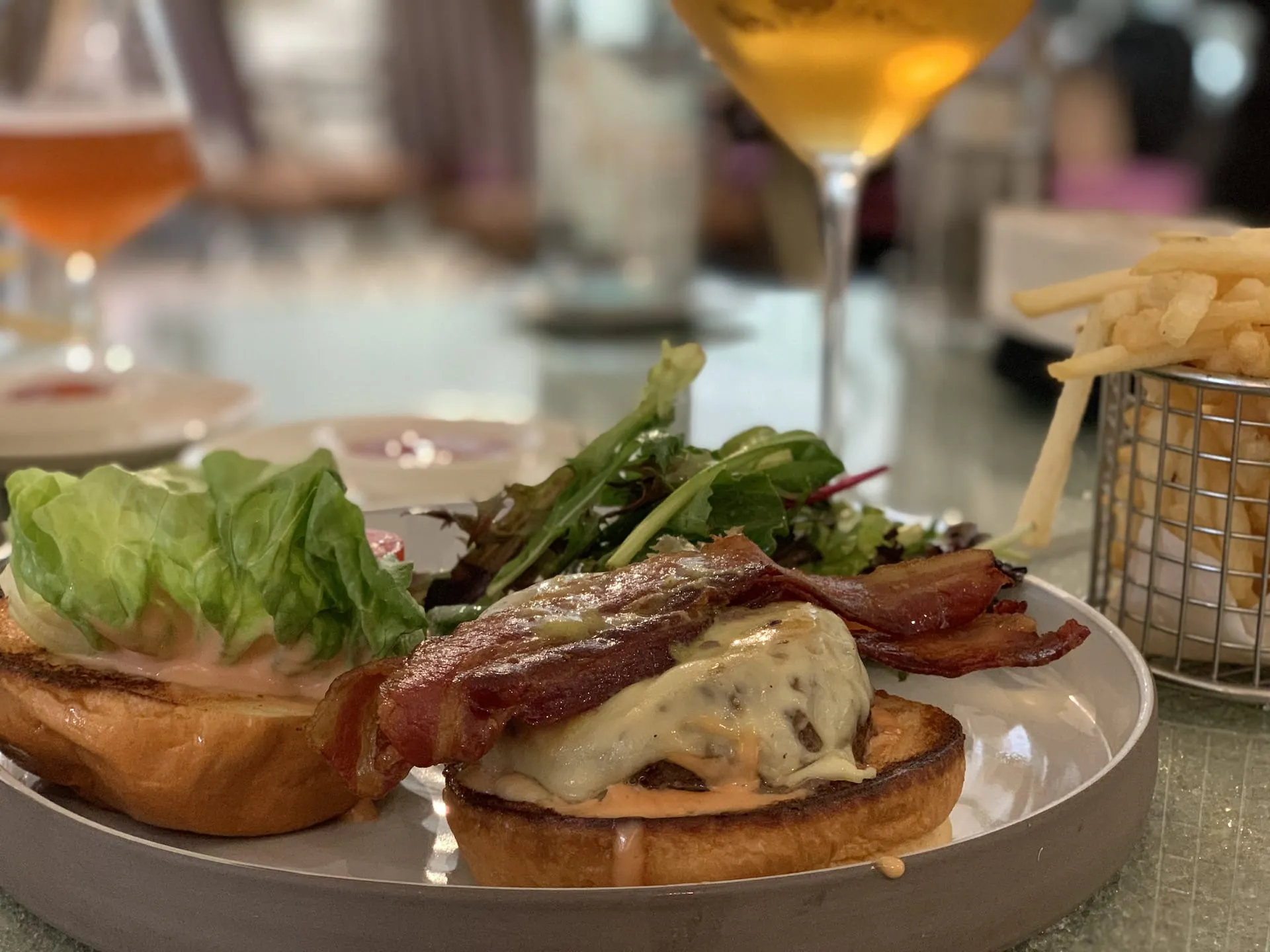 Wagyu Burger at Experience Restaurant at Sofitel