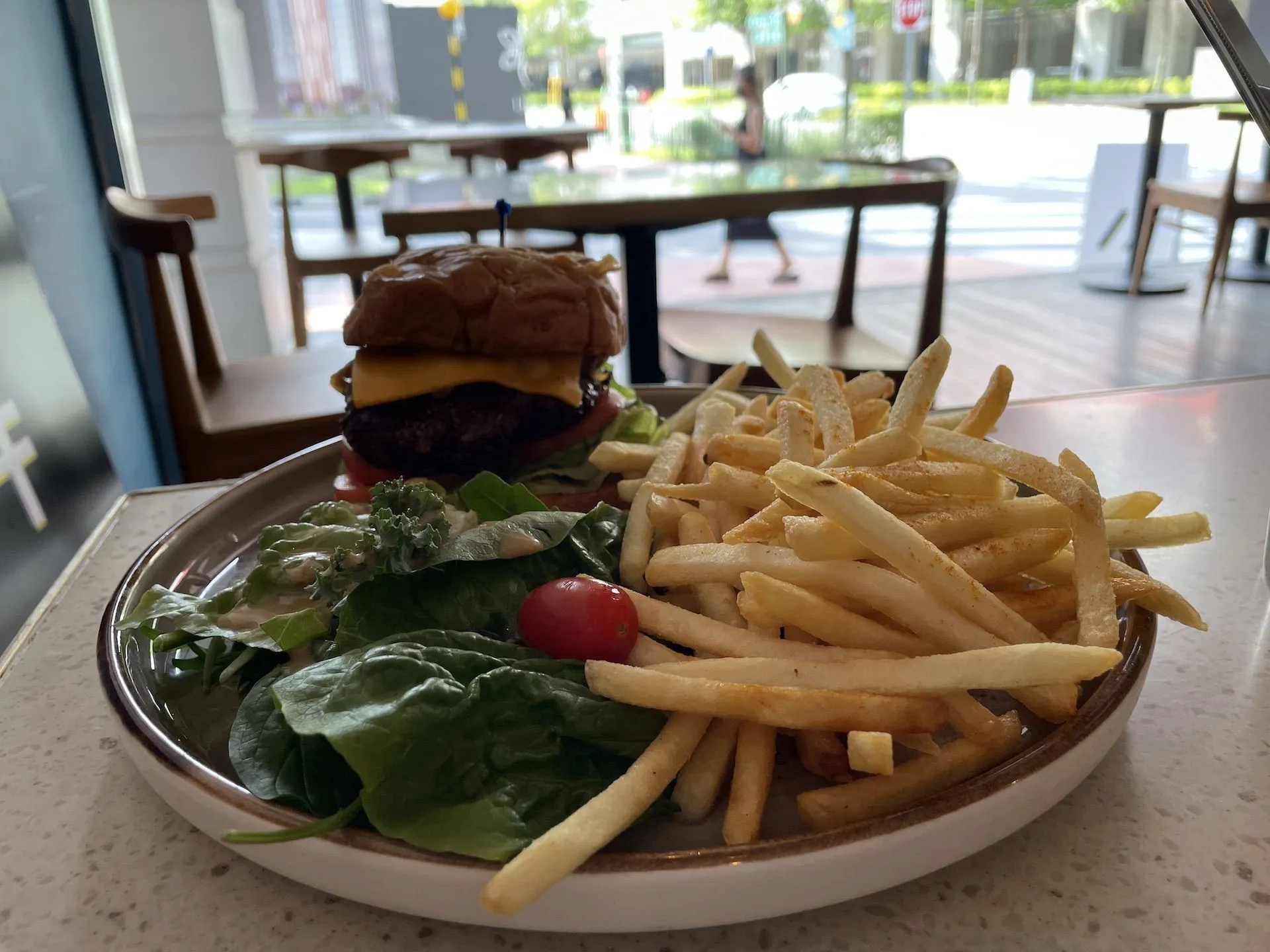 Wagyu Beef Burger at Yen Bar