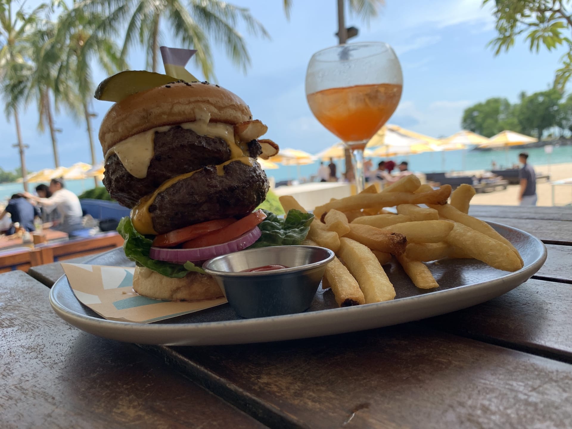 Tanjong Burger, Tanjong Beach Club, Singapore