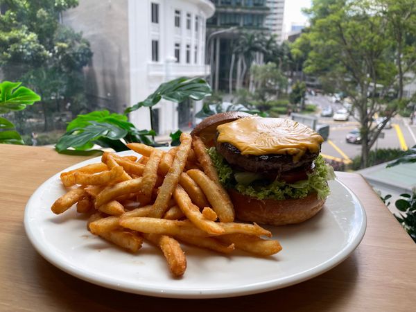 The Classic Beef Burger, Nalati, Singapore